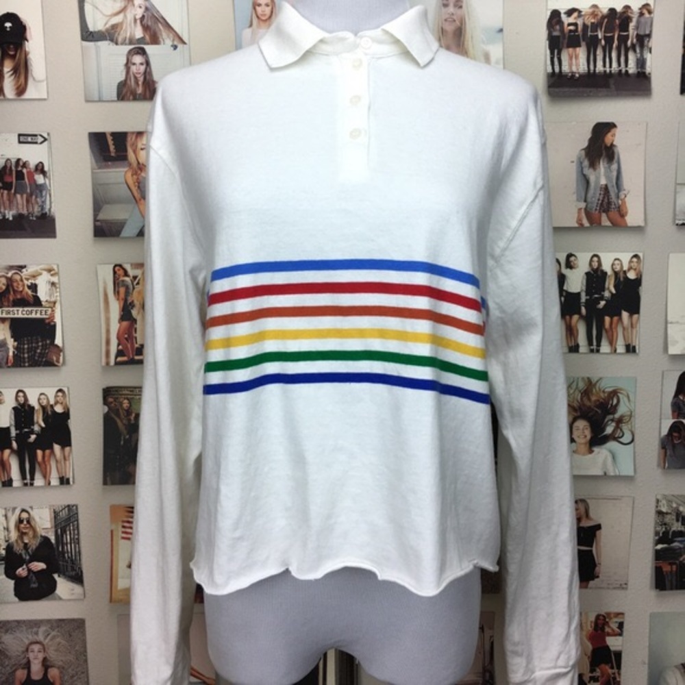 brandy long sleeve collared shirt